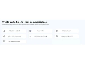 Voicemaker Use commercially