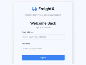 Freightx-login