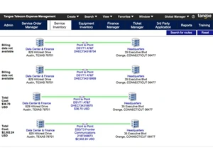 Tangoe TEM-service inventory