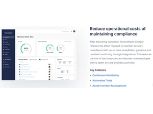 Secureframe Reduce costs