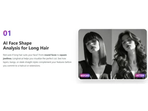 LongHair AI-face shape