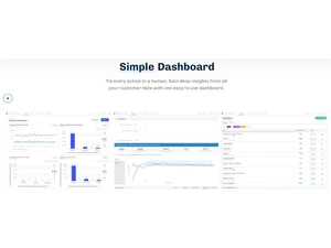 Kissmetrics-Simple dashboard