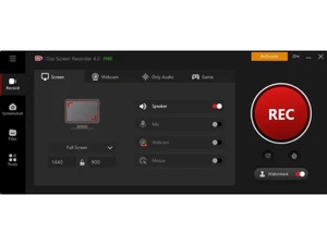 iTop Screen Recorder-dashboard
