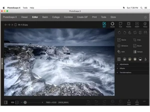 PhotoScape X-dashboard
