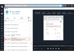 Quantum Metric-session replay