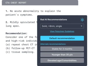 Rad AI-recommendation