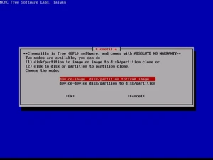 Clonezilla-disk cloning