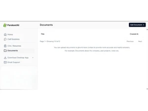 ParakeetAI-documnets