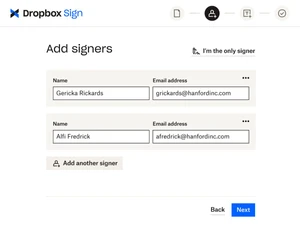 dropbox sign-signers