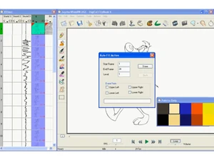 DigiCel FlipBook-auto fill action