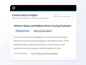 Replicant-conversation insights