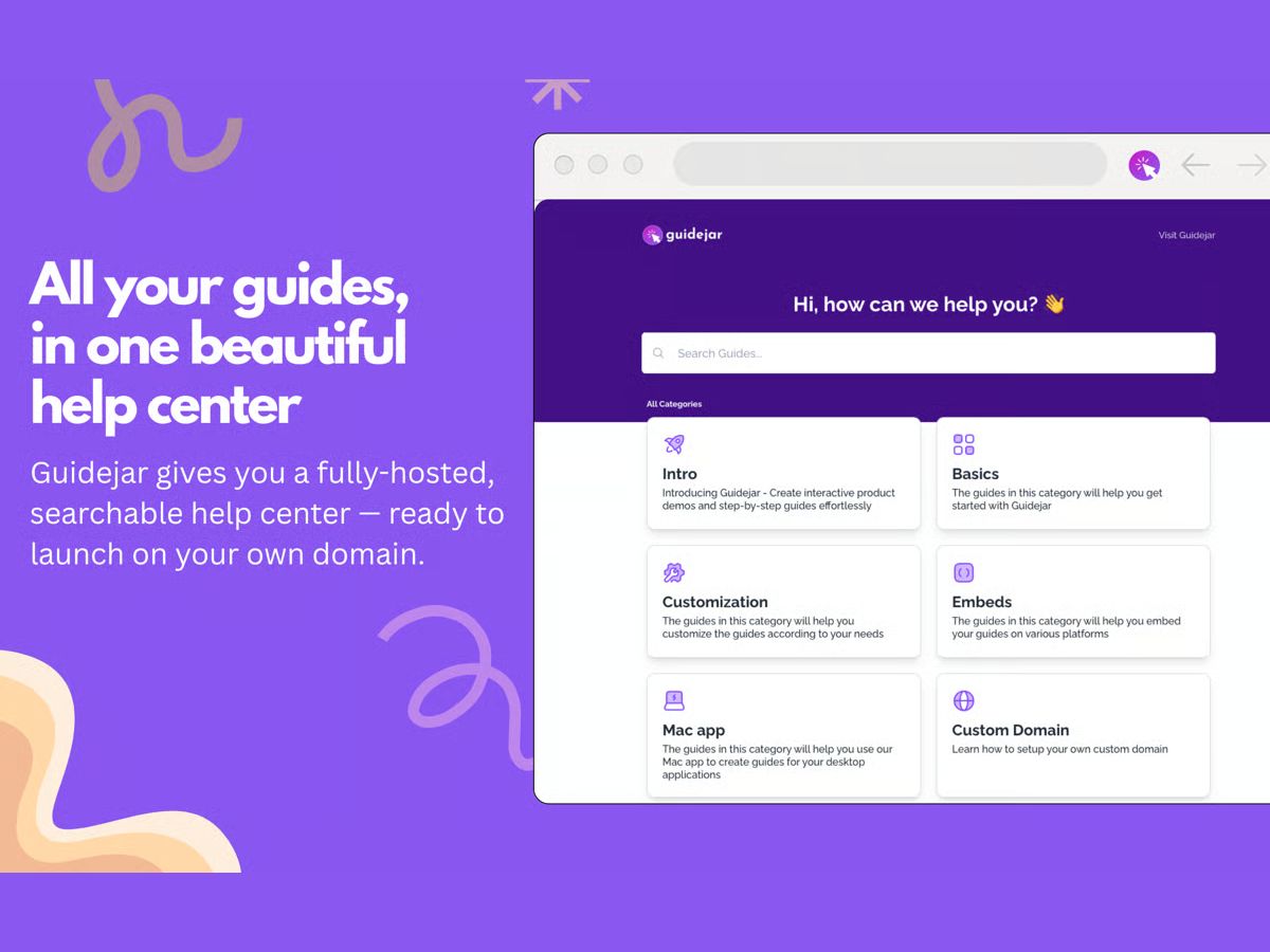 Guidejar center
