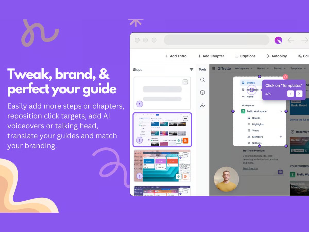 Guidejar templates