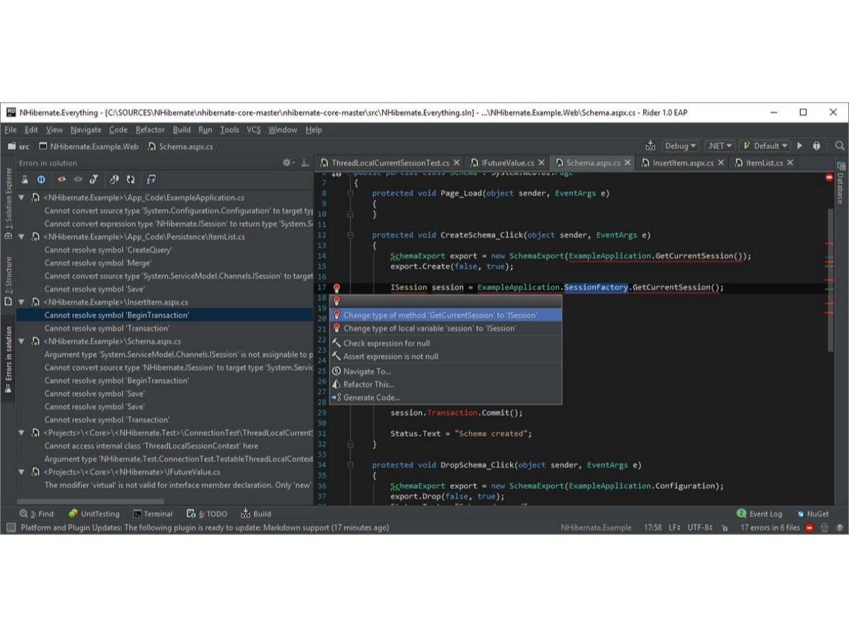 Rider-code analysis