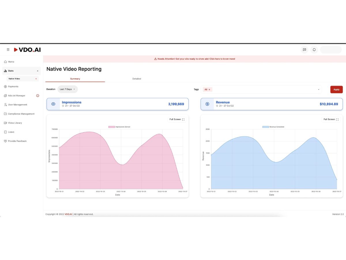 VDO AI-stats