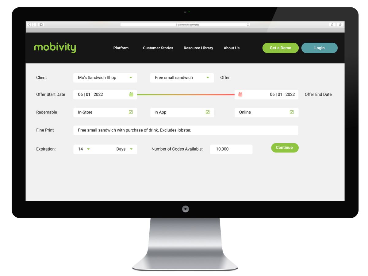 Mobivity-dashboard