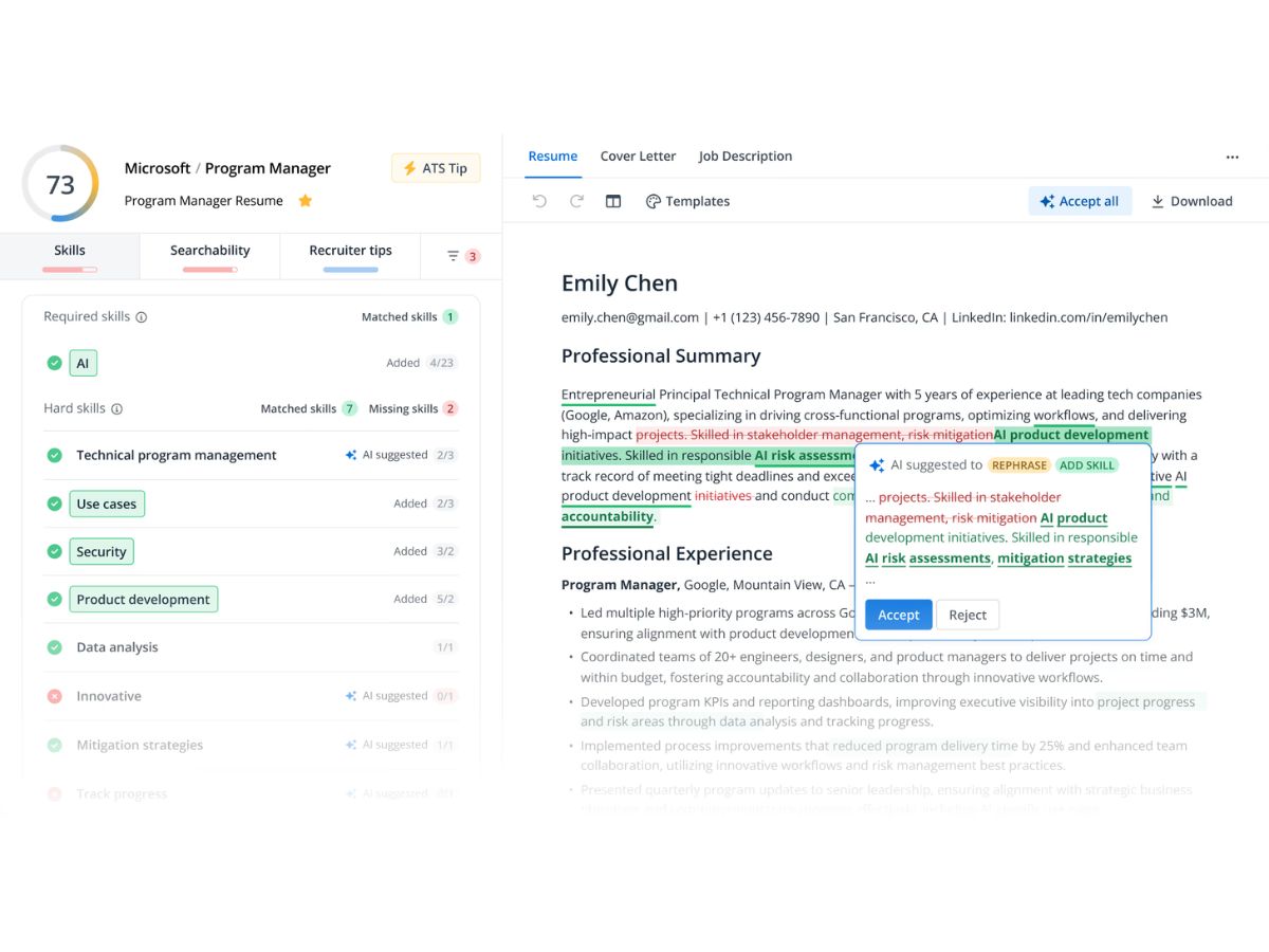 Jobscan-AI optimize