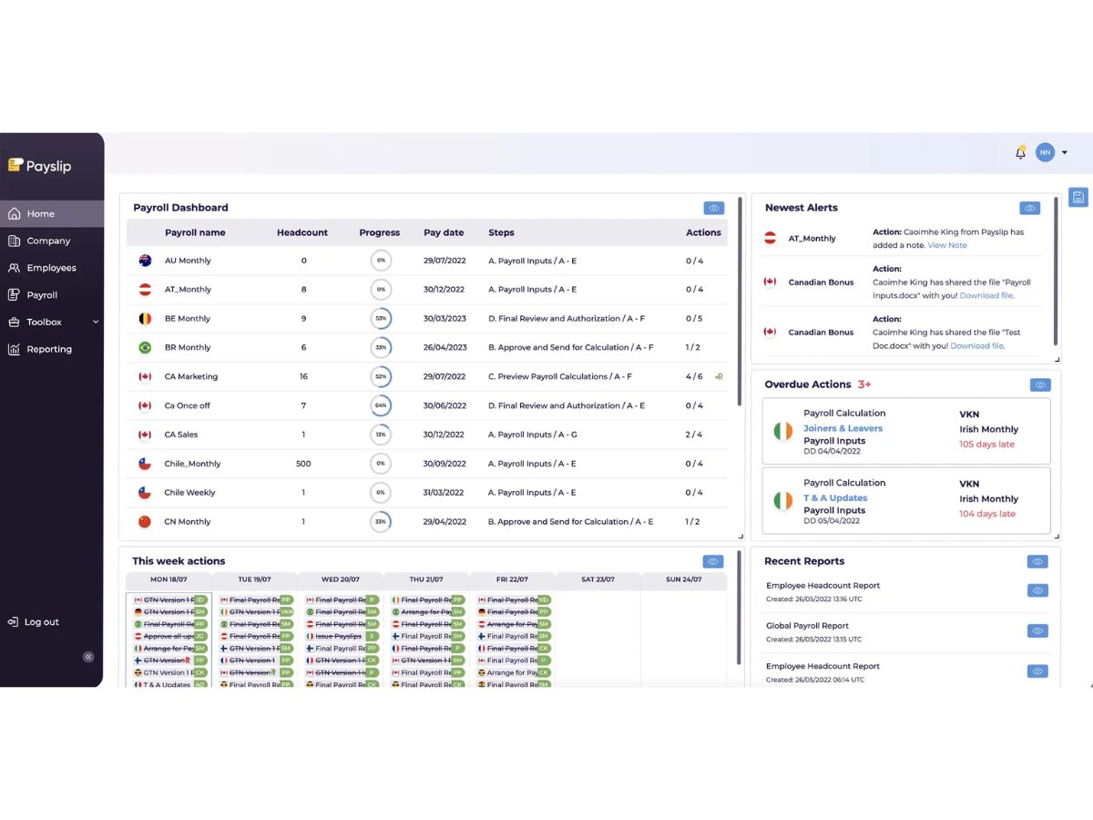 Payslip-dashboard