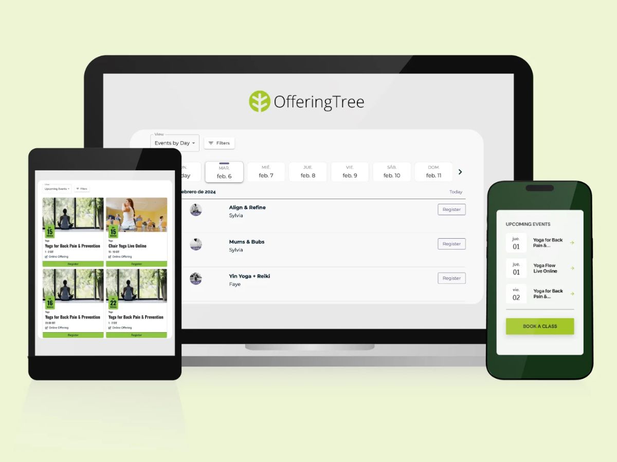 OfferingTree Online Booking