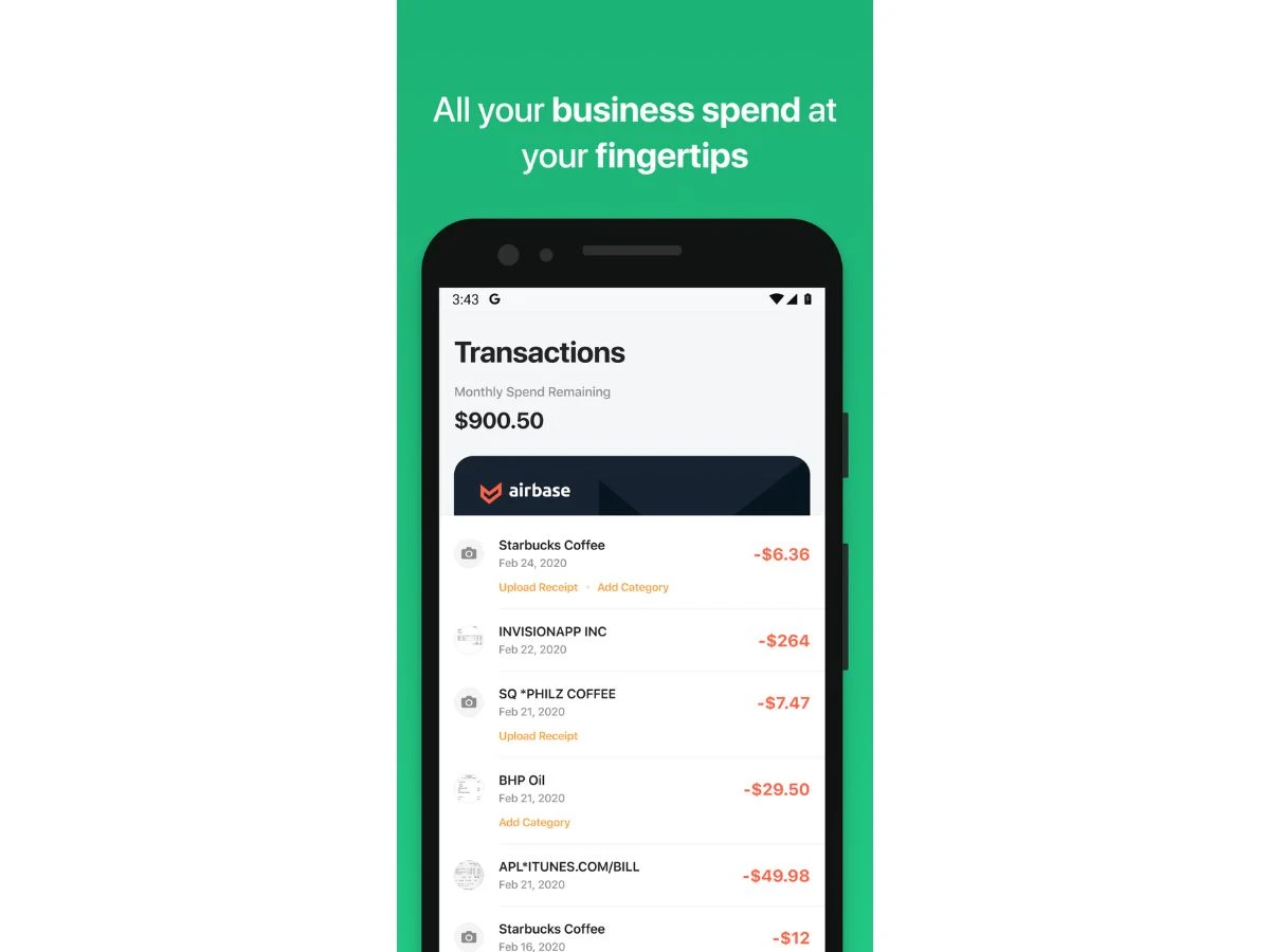 Airbase-transactions
