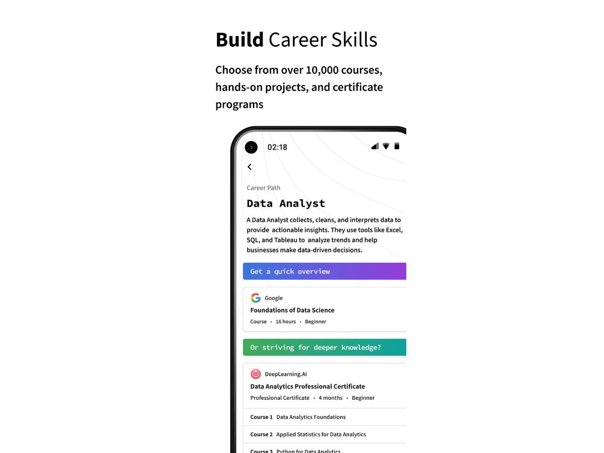 Coursera skills