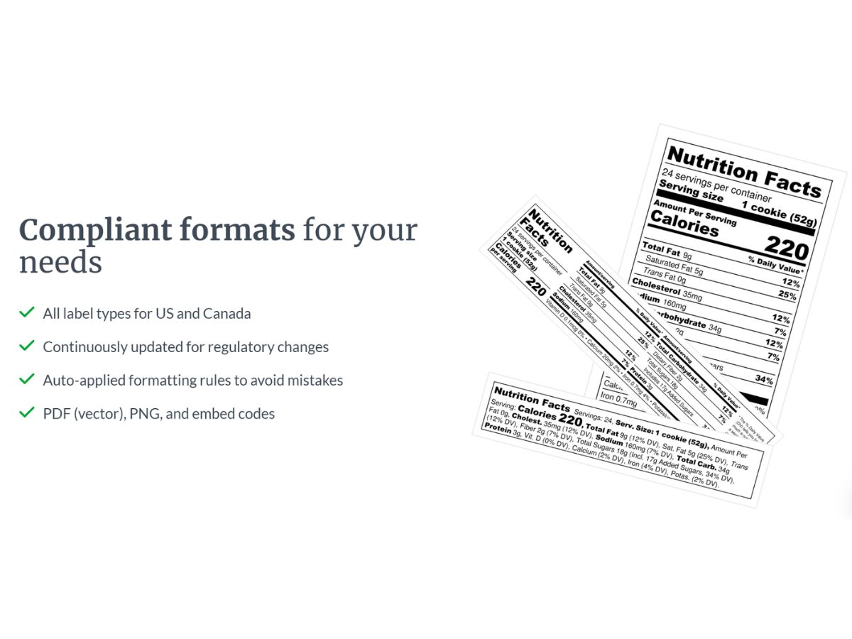 ReciPal-compliant formats