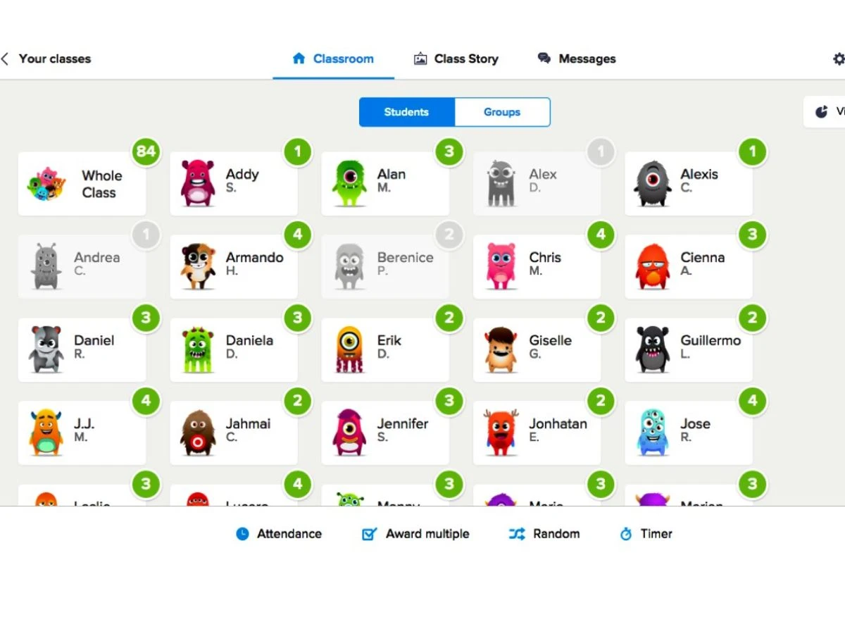 classdojo-characters