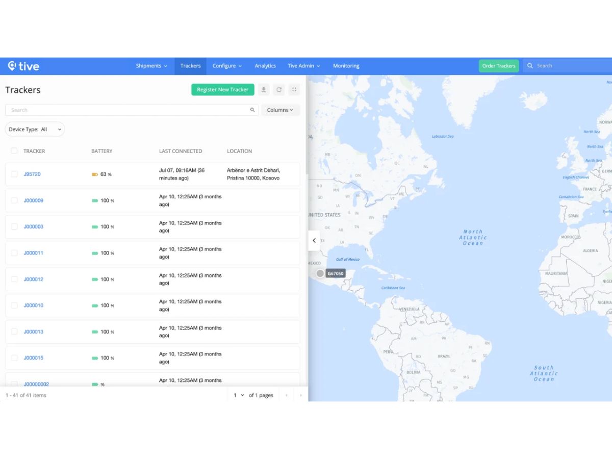 Tive-tracker