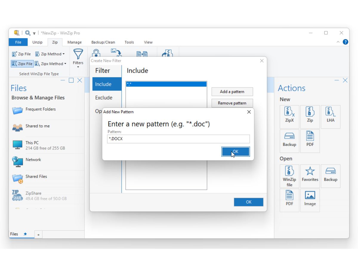 WinZip-files