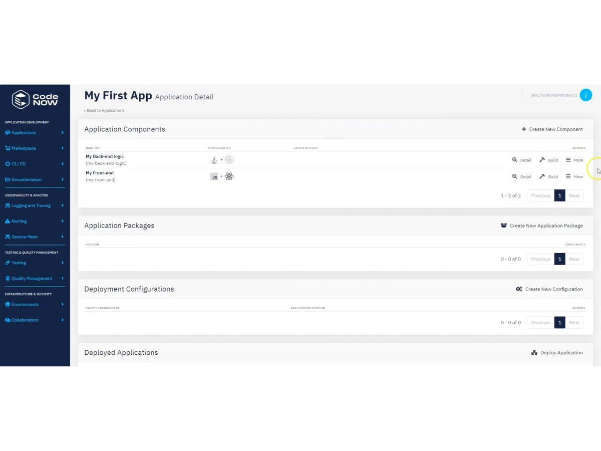 CodeNOW-application