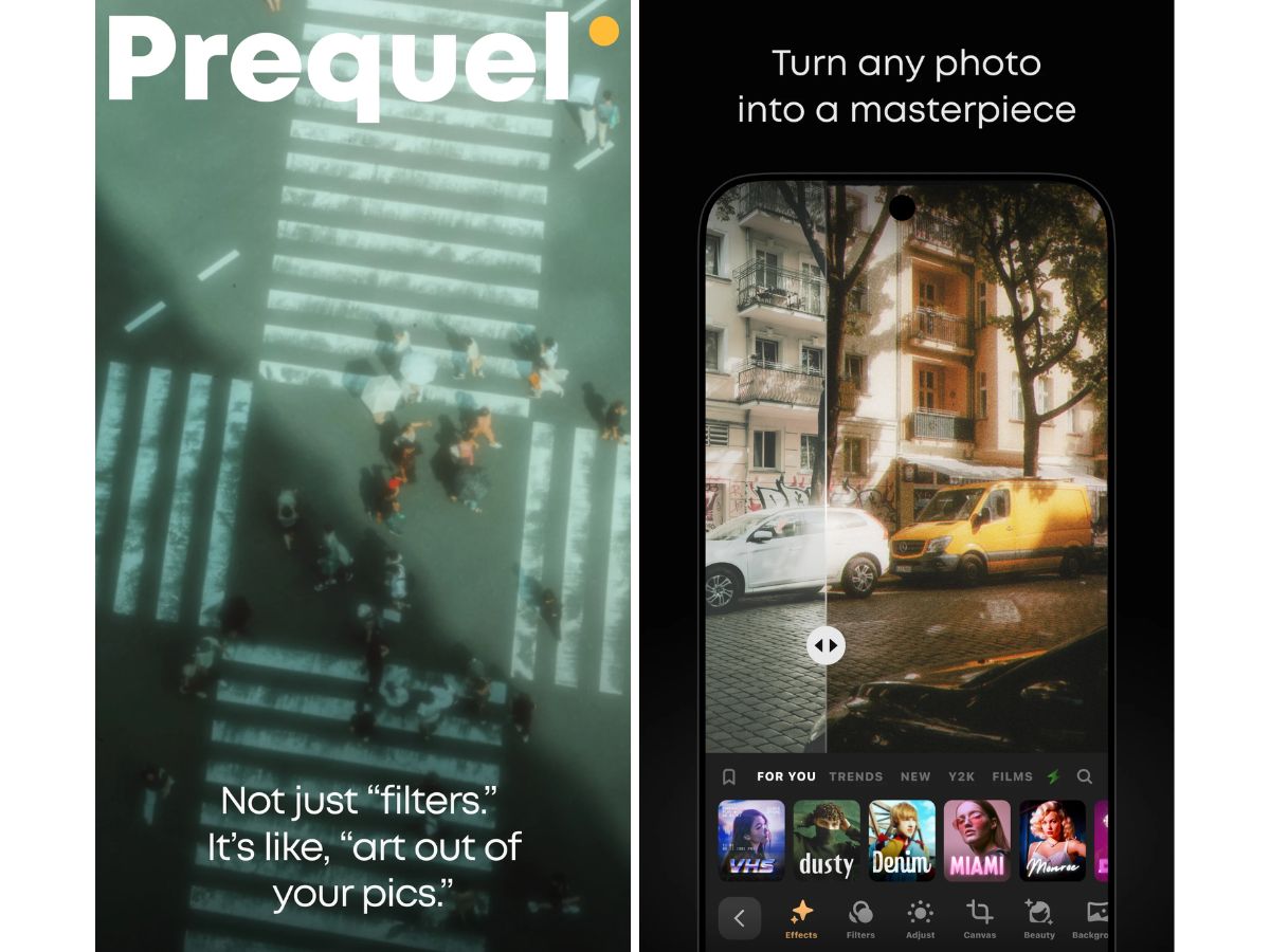 Prequel-filters