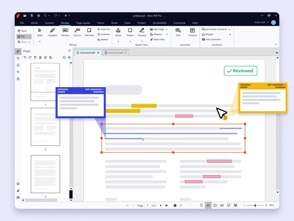 Nitro PDF-edit
