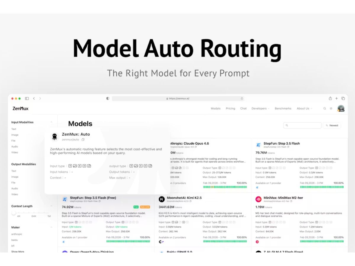 ZenMux-routing
