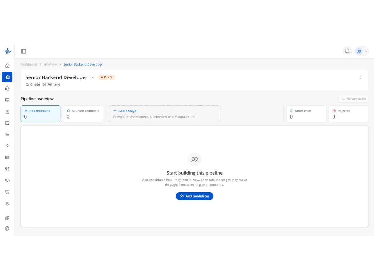 SkillBrew AI profiles