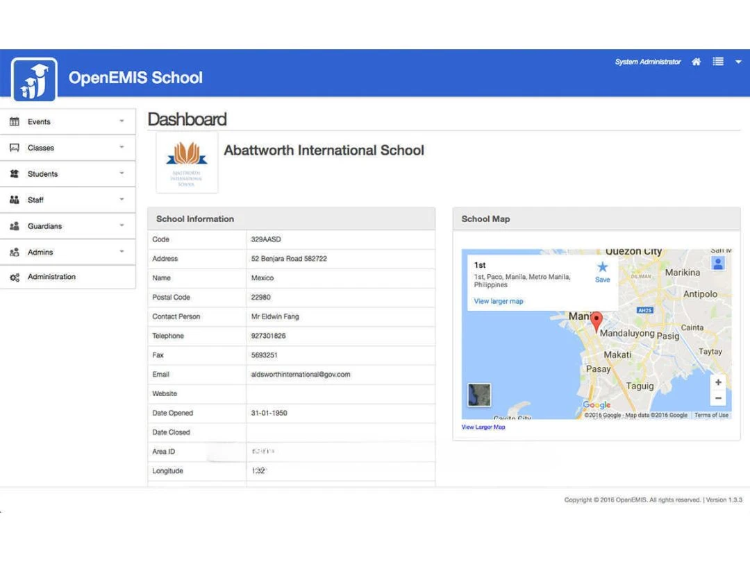 openemis-dashboard