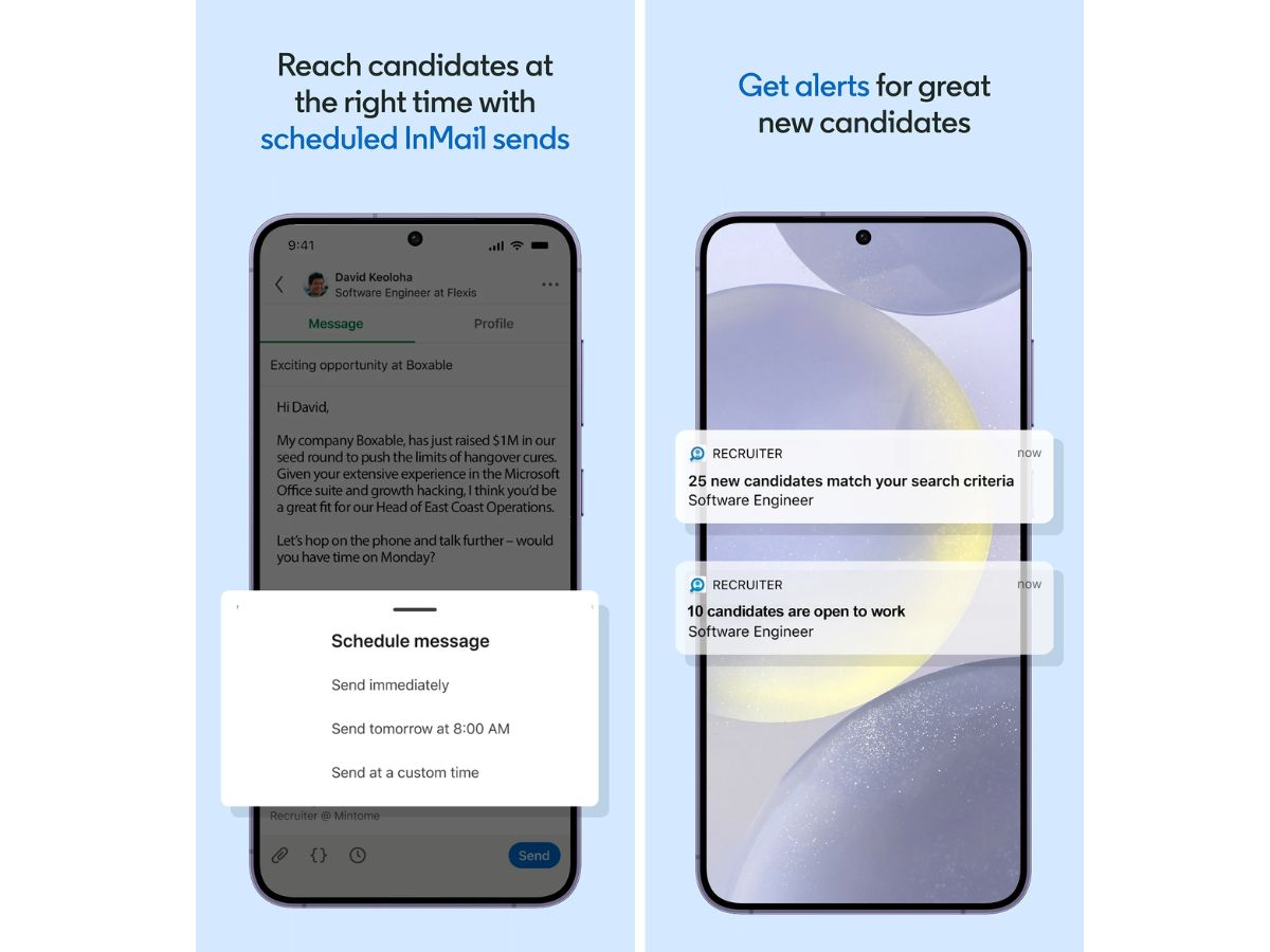 LinkedIn Recruiter-alerts