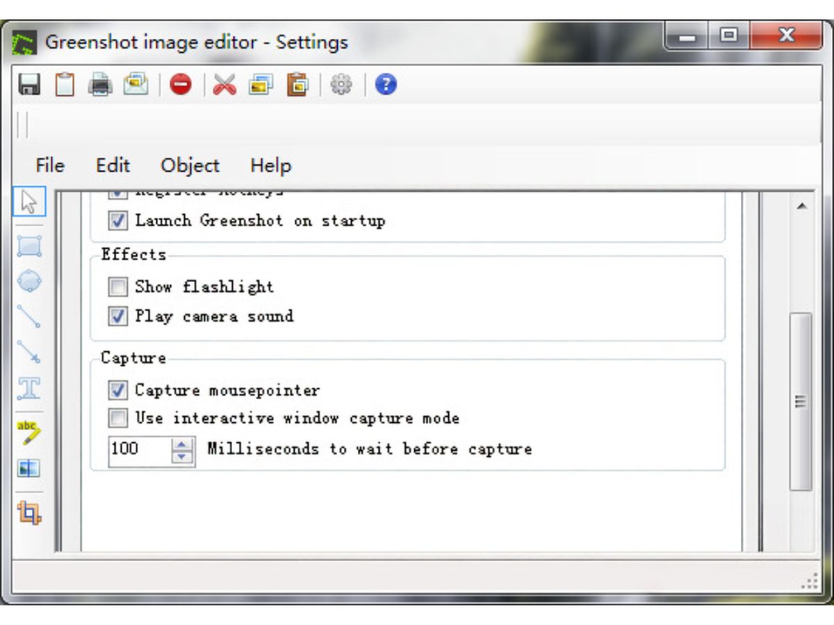 Greenshot-editor