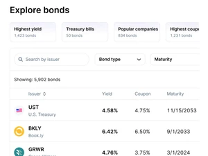 public-explore bonds
