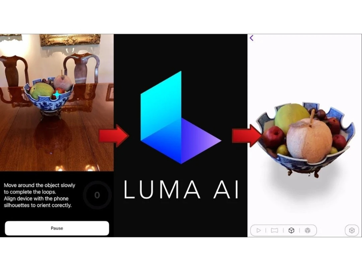 Luma AI-editing