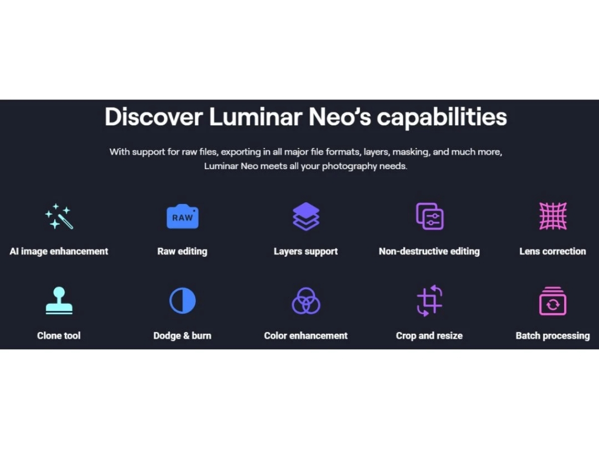Luminar Neo-capabilities