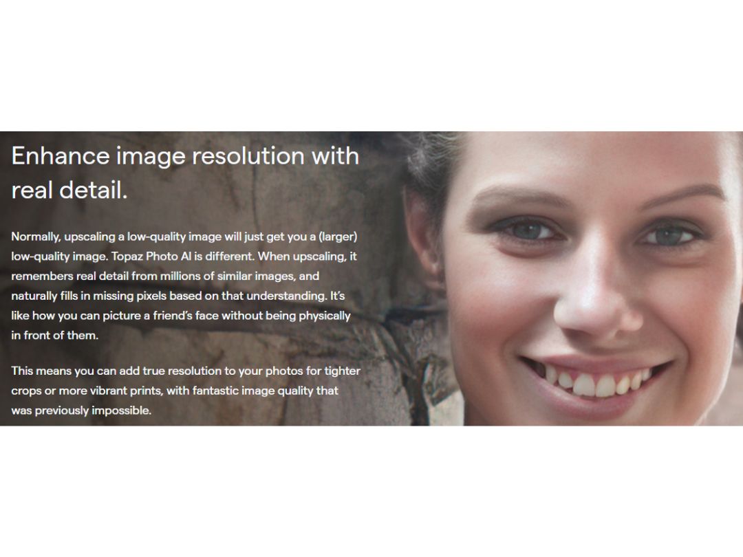 Topaz Photo AI-Resolution