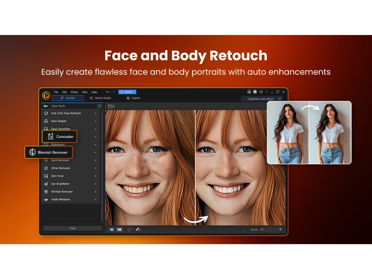 PhotoDirector 365-retouch