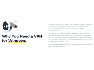 cyberghost vpn for windows