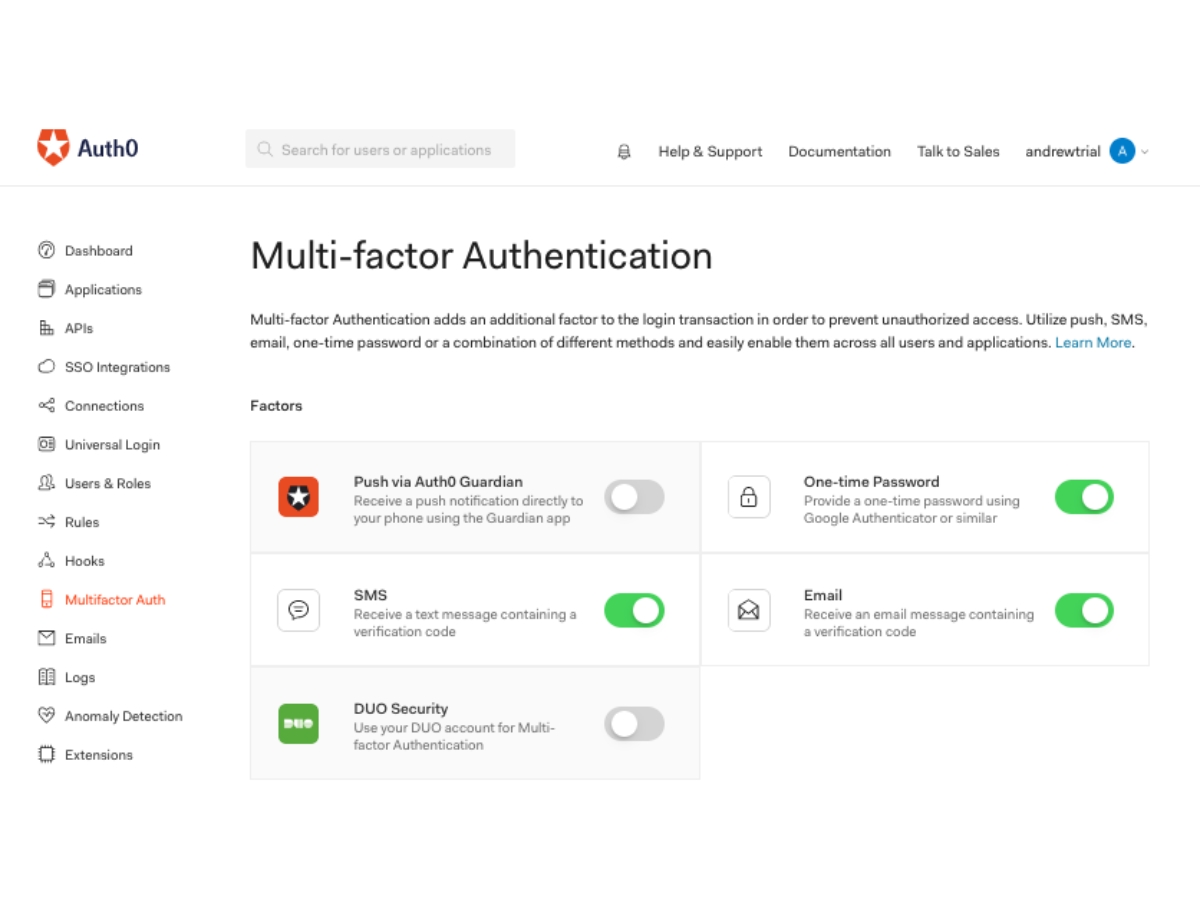Auth0-authentication