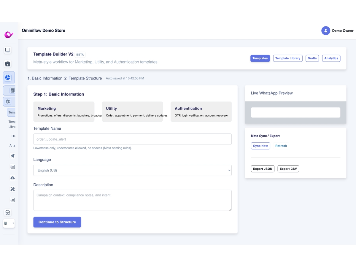 OminiFlow-template