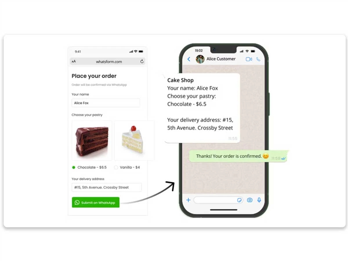 WhatsForm-order