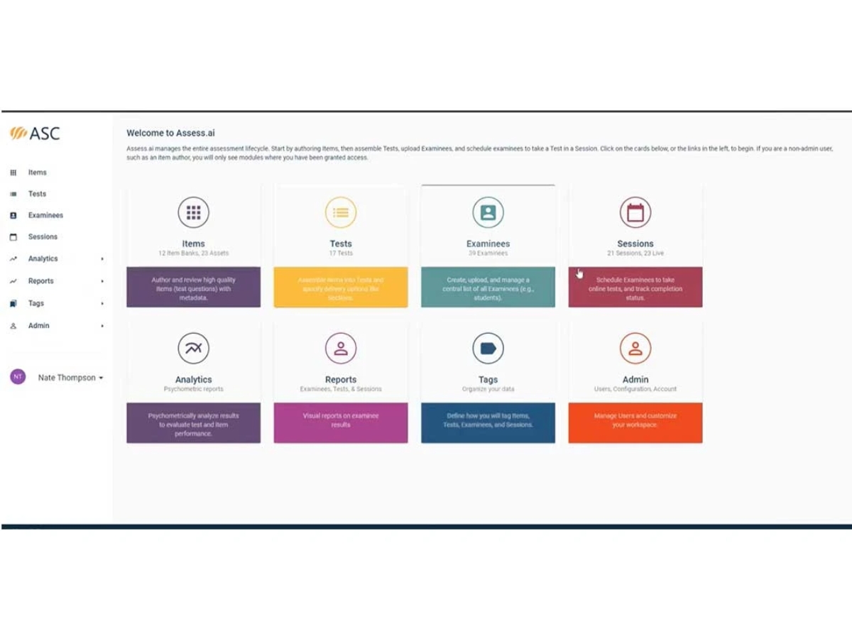 Assess AI-dashboard