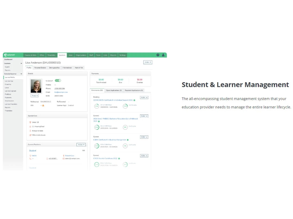 Wisenet-learner