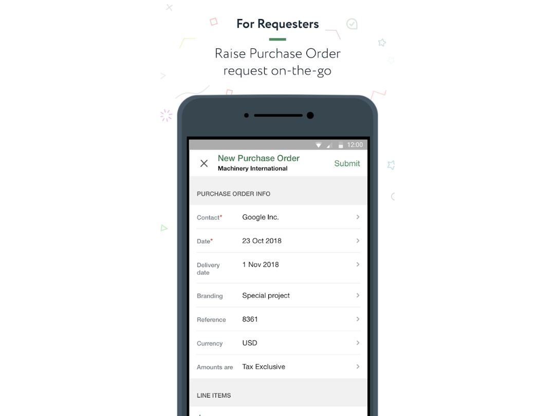 ApprovalMax-raise request