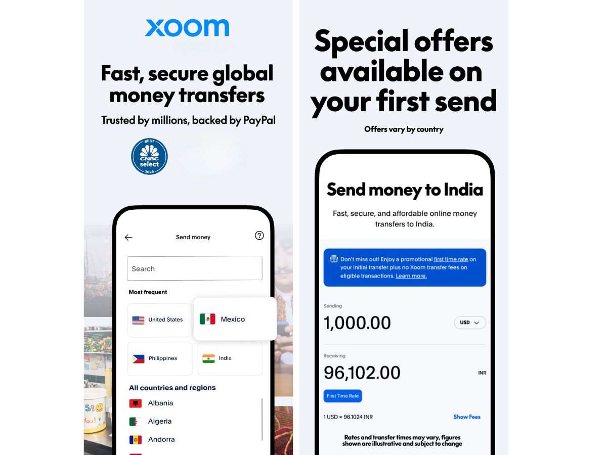 Xoom-transfer